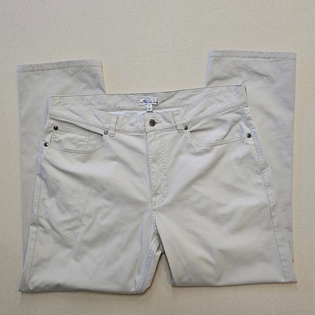 Peter Millar Soft Touch Twill Pima Cotton Pants 36